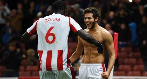 لاعب ستوك سيتي: سعيد من أجل رمضان وهدفه حسم اللقاء